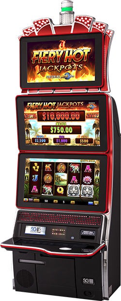 Fiery Hot Jackpots - Golden India Cabinet